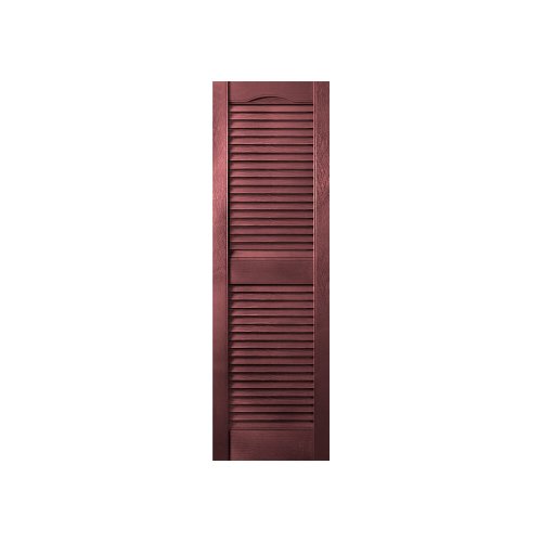 Bordeaux Vinyl Louvered Shutters