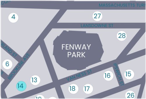 Van Ness Garage Fenway Park Pass (Weekend/Weeknight) - Expires Dec 31st