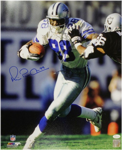 Dallas Cowboys Legend Michael Irvin Signed 16x20 Photo with JSA Certification