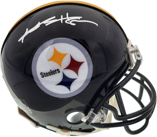 Steelers Mini Helmet signed by Antonio Brown with Beckett BAS COA