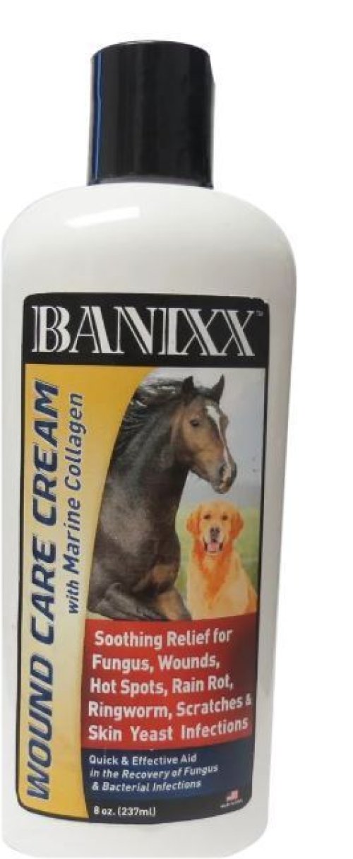 Collagen Wound Relief Cream (8oz) by Banixx