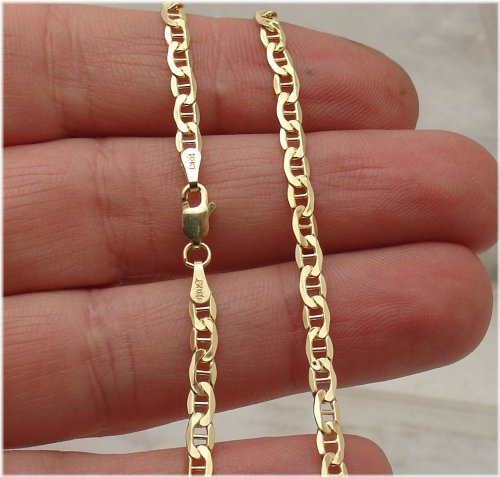 Golden Mariner Anchor Anklet