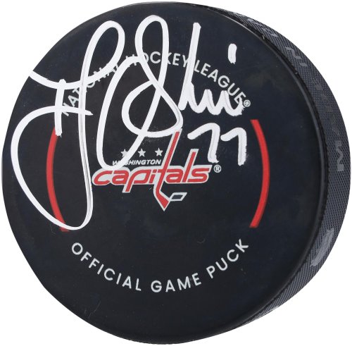 Oshie Capitals Autographed Official Game Puck