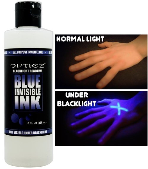 Blue Glow Ink