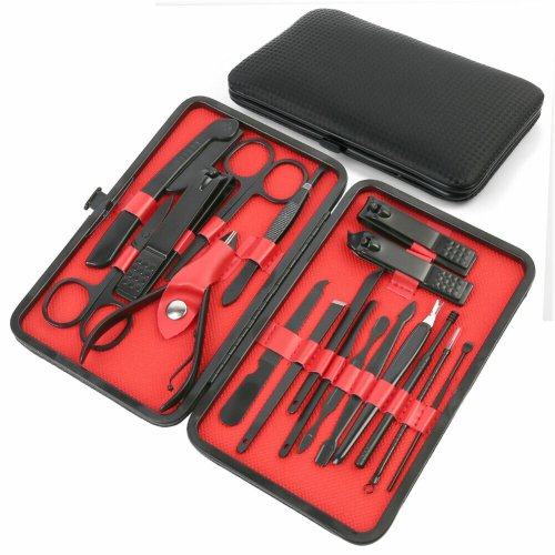 Complete Care Nail Grooming Set with 18 Essential Tools