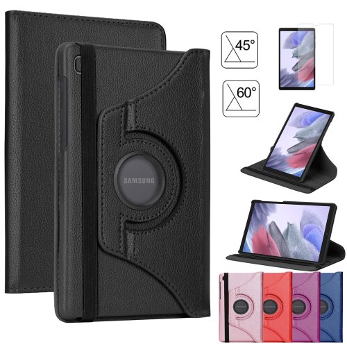 Leather Stand Tablet Cover and Screen Protector for Samsung Galaxy Tab A7 Lite/A8/S8