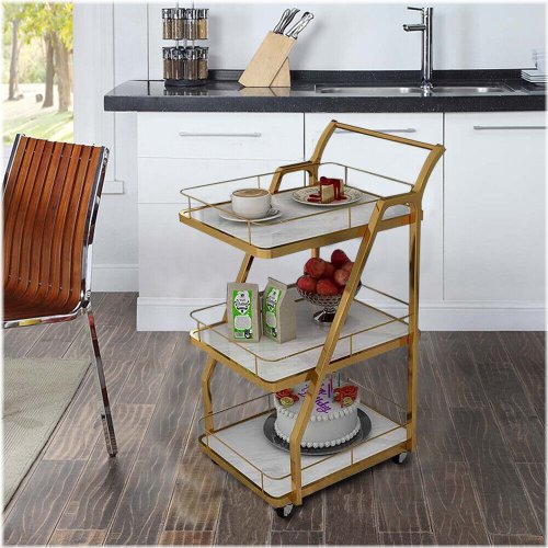 Mobile Wine Storage Cart