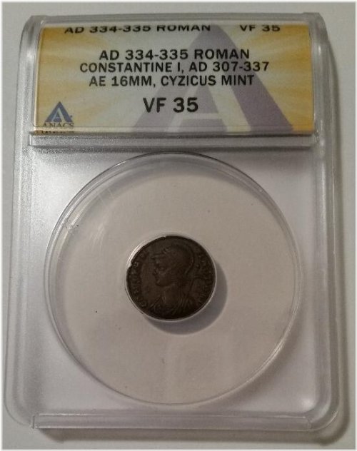 Constantine I The Great Coin - Cyzicus Mint VF35
