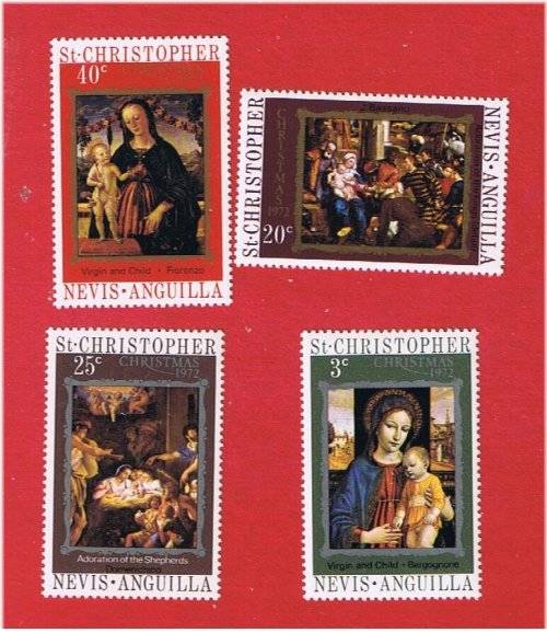 St. Kitts-Nevis Christmas Stamp Set