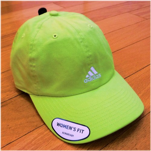 Lime Green Cotton Adjustable Hat