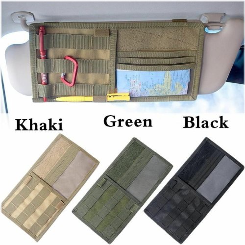 Sun Visor Organizer - MOLLE Tactical Storage Bag