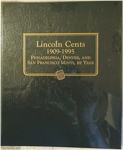 Lincoln Cents 1909-1995 Whitman Classic Album