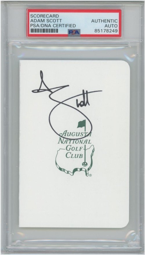 Golden Masters Signature by Adam Scott