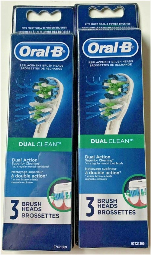 Dual Clean Brush Heads