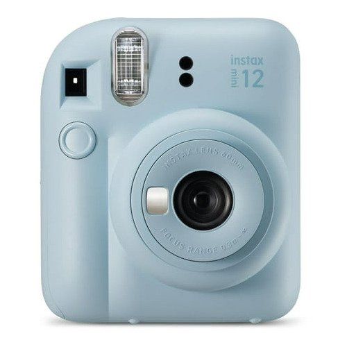 Pastel Blue Instax Mini Camera with 60mm Lens by Fujifilm