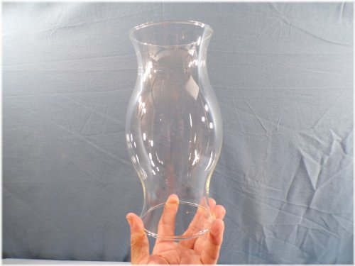 Clear Glass Hourglass Chimney Shade