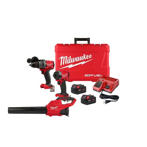 Power Duo Set: M18 FUEL Cordless Drill/Driver and Blower Kit