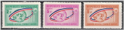 Freedom from Hunger 1963 Stamp Collection