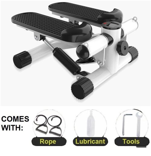 Stepper Resistance Bands with LCD Monitor