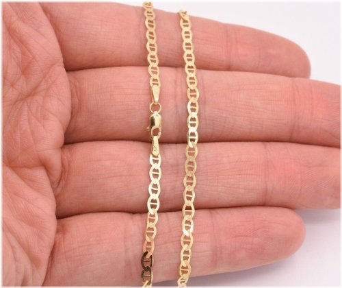 Golden Mariner Link Anklet