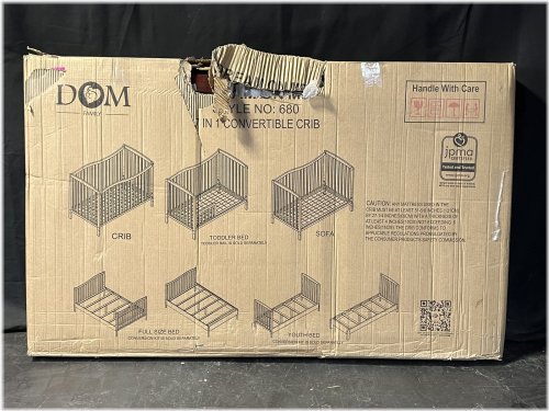 Espresso Convertible Crib by Dom Family