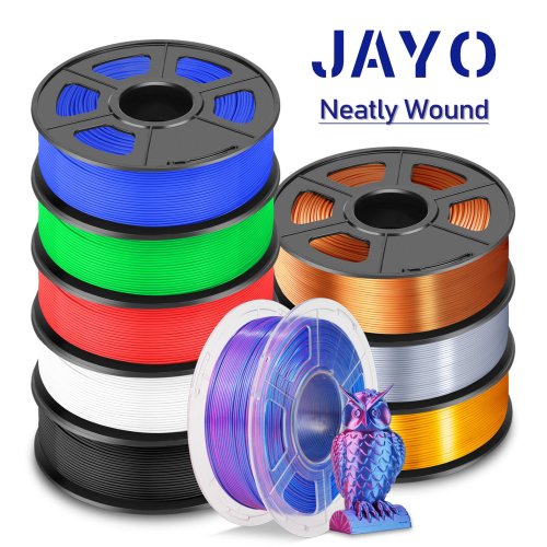 Multiweight Multicolor Filament Pack for 3D Printing