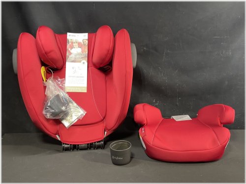 Dynamic Red Lux Booster Seat