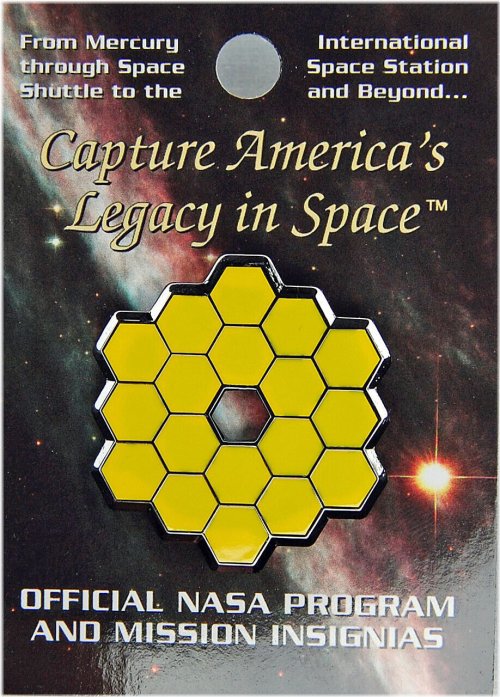 James Webb Space Telescope Mission Pin