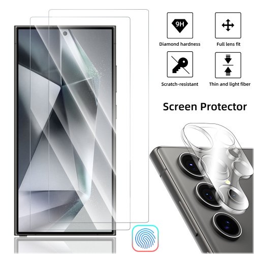 CrystalShield for Samsung Galaxy Ultra/Plus - Ultimate Screen and Lens Protection