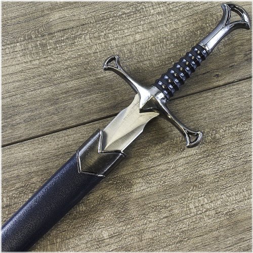 Medieval Knight Historical Short Sword Dagger Knife with Sheath