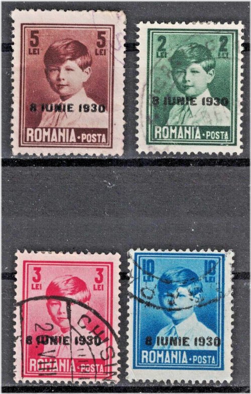 Regal Monarchy Stamp Set