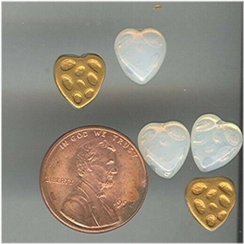 Opal Heart Cabochons