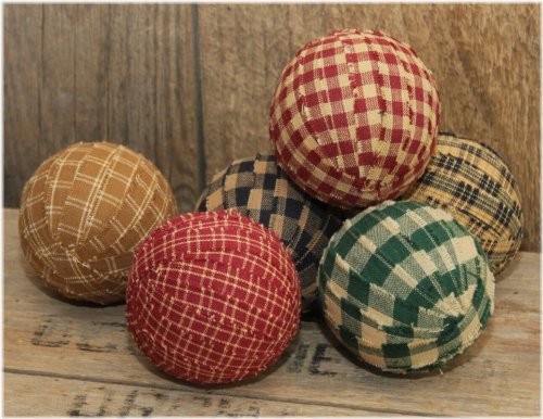 Rag Ball Homespun Plaid Collection