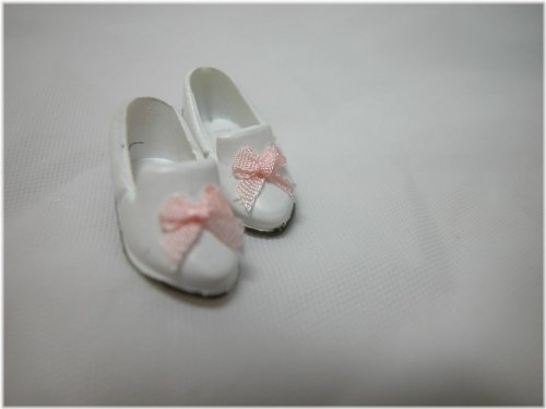 White Bow Women's Shoes Miniature