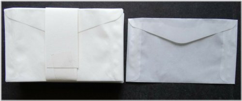 Glassine Stamp Envelopes (Pack of 100)