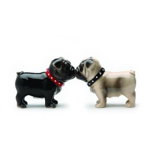 Puppy Love Pug Salt & Pepper Shakers