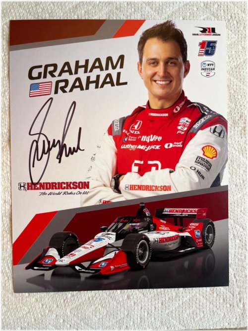 Indy 500 Champion Autograph