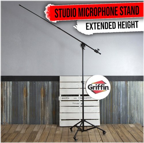 Overhead Mic Stand with Wheels