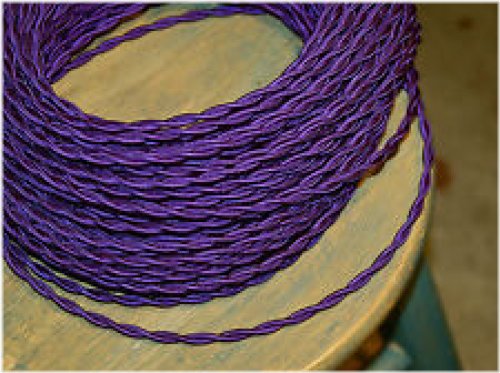 Twisted Rayon Lamp Cord