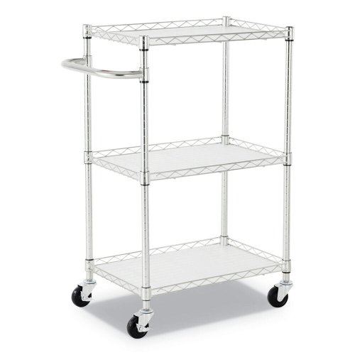 Silver Liner Three-Tier Cart