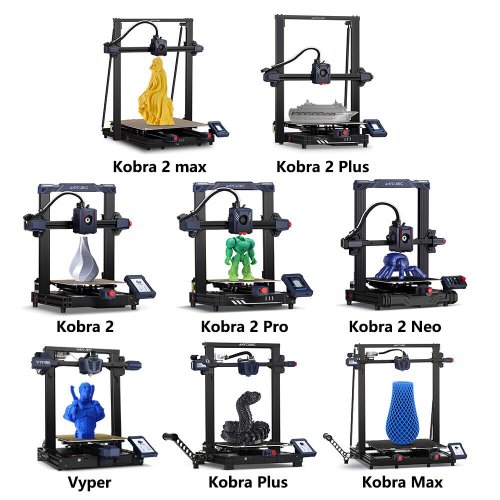 VyperMax 3D Printer with Auto-Leveling and Fast Printing Technology