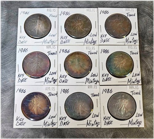 1986 American Eagle Silver Coin Set