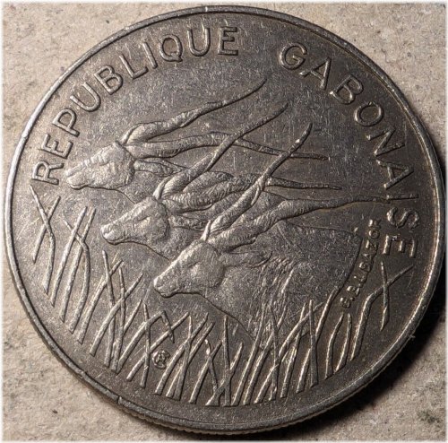 Gabonese Francs 1982