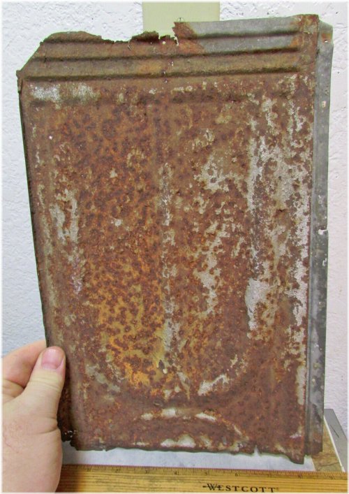 Rustic Barn Roof Tin Decor