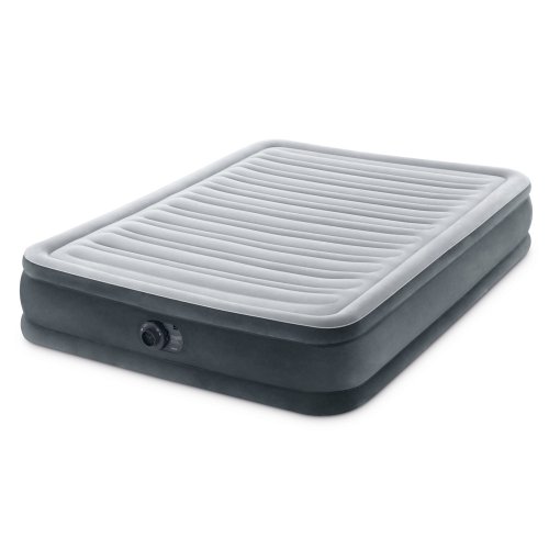 Dura-Beam Plush Full Air Mattress with Built-In Pump by Intex Comfort Deluxe