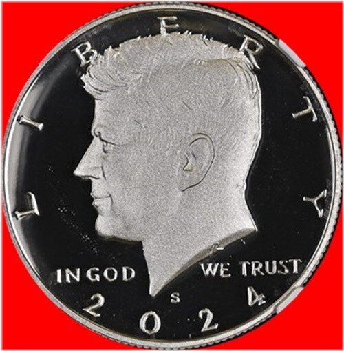 2024 S Clad Gem Proof Half Dollar