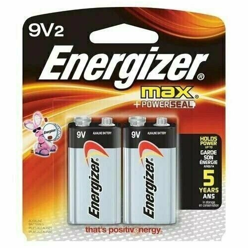 Max Power 9V Alkaline Batteries