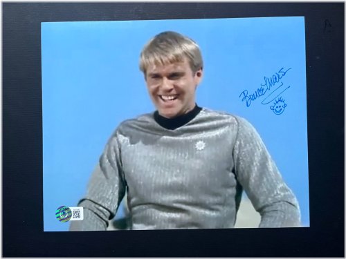 Star Trek Finnegan Autographed Photograph by Bruce Mars