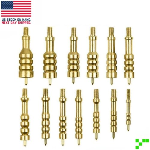 Brass Precision Gun Cleaning Jag Set