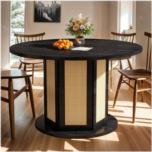 Rattan Round Dining Table